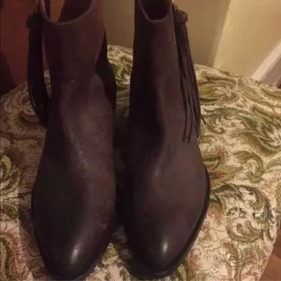 Trade Ralph Lauren Purple Label Collection Brown Ninette Ankle Boots - Picture 2 of 12